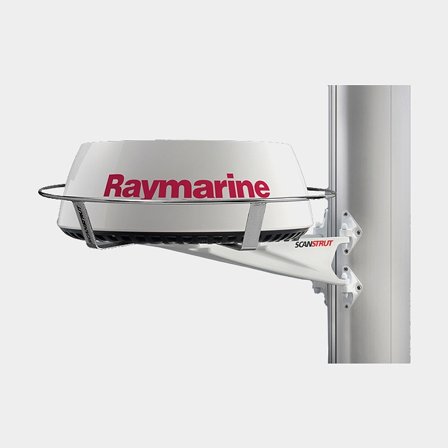 Scanstrut Radar guard SC29 för M92722 till Raymarine Quantum i rostfritt stål, silverfärgat skydd för marin radar