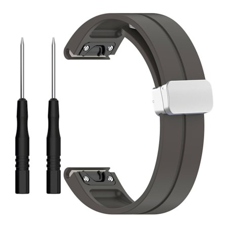 Lämplig för Garmin Fenix7x klockarmband Fenix7 6 5 snabb frigöring magnetiskt fällbart spänne rem
