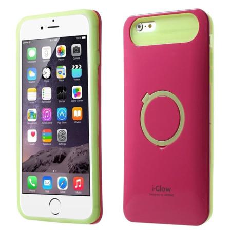 Baksideskal Till Apple Iphone 6(s) Plus (i-glow Magenta)