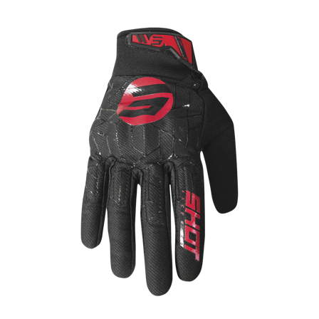 Crosshandschoenen Shot Drift Spider Rood XL