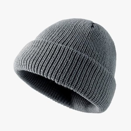 (Grå) Herrehatt Baseballcaps Trawlerhatt Watch Cap Cuffed Skull Ha