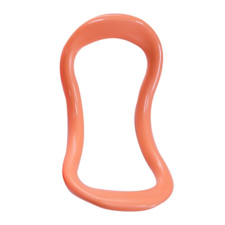 Fitness Yoga Ring Miljövänlig PP Fitness Cirkel Böjd Utrustning för Träning Orange
