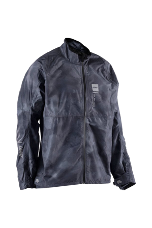 Motorradjacke Leatt ADV Rain Cover Tarnfarbe/Schwarz/Grau M