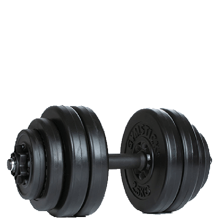 Gymstick Vinyl Manualsett 15 kg
