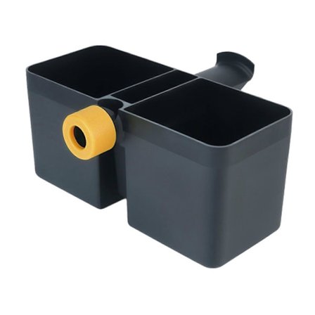 2 i 1 Dobbelt Kopholder, Under Bordet Clip-on Drikke- & Hovedtelefonholder