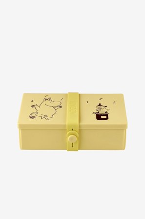 Dsignhouse x Moomin - Matboks Mumin - Gul - Oppbevaringsbokser - Fra Homeroom