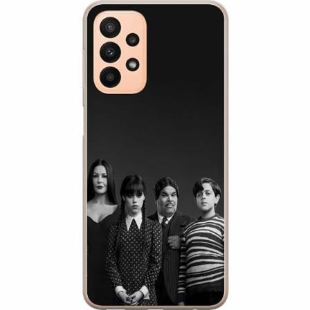 Samsung Galaxy A23 Genomskinligt Skal Wednesday Addams