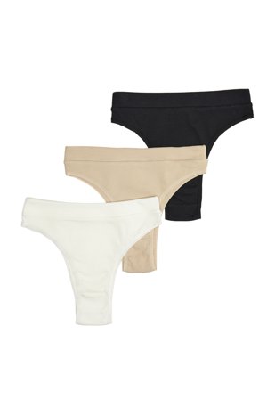 BUBBLEROOM 3-pack Beatrice Soft Brazilian White / Black / Beige Klær