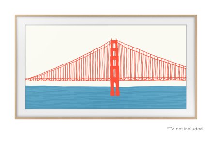 Samsung VG-SCFA50TK - dekorativ ramme for TV