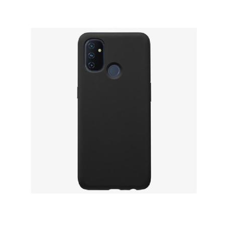 Oneplus Nord N100 Ultratunn Gummibelagd Mattsvart Skal Basic V2 Svart