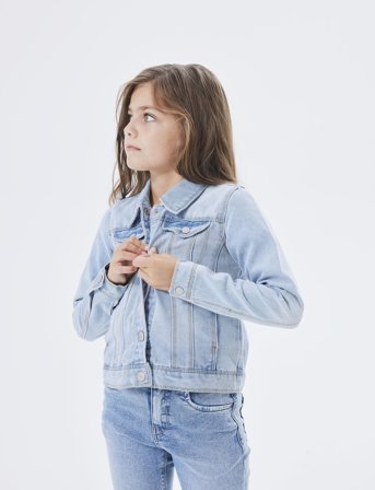 name it Nkfstar Dnm Jacket 2210-Sr Noos - Blue - 158