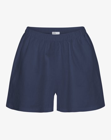 Linen Shorts - Marine Blue L