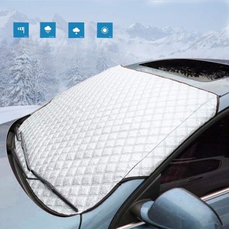 Bilvindruta Frostskydd Tjock Vindruta Frostskydd Snö Frost (145x100 cm)