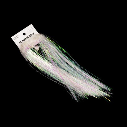 Pearl-A-Glow flashabou - white