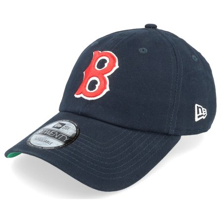 New Era - MLB Ble unconstructed Czapka Z Daszkiem - Hatstore Exclusive x Boston Red Sox Cooperstown 9TWENTY Navy Dad Cap @ Hatstore