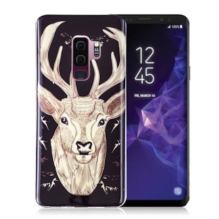 Samsung Galaxy S9 Plus Skal med ett vackert motiv - Älg