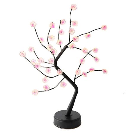 LED Fe-Treelampe med Fjernkontroll, USB og Batteri