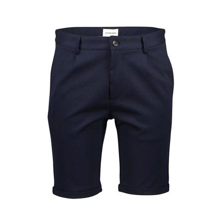 Lindbergh Plated Shorts blå, Herr Chinos Shorts, Herr, Storlek: S
