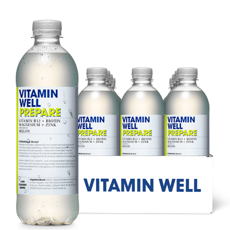 12 x Vitamin Well Vitamin juoma 500ml