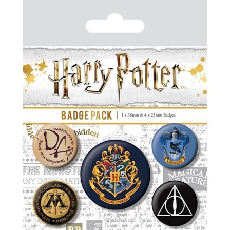 Badge Pack - Harry Potter (Hogwarts)
