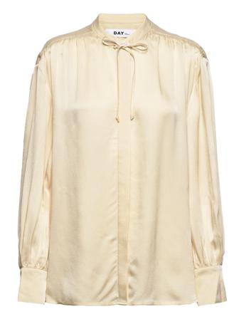 Brook - Fluid Texture Blus Långärmad Creme Day Birger Et Mikkelsen
