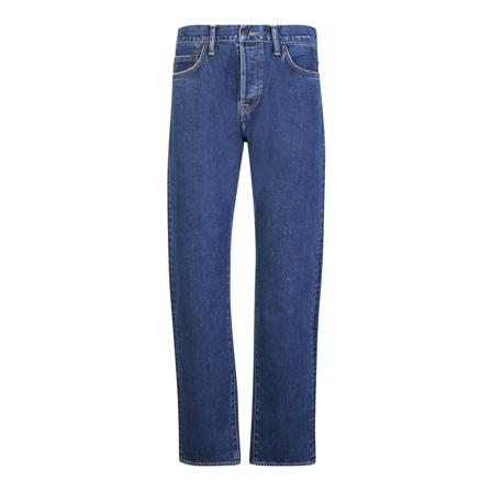 Carhartt Wip Straight Jeans , Blauw , Heren , Maat: W30