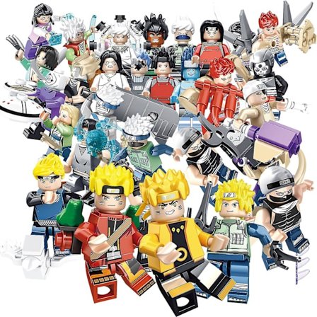 Sæt med 32 stk. Naruto minifigurer Kai Jay Sensei Wu Master byggeklodser legetøj