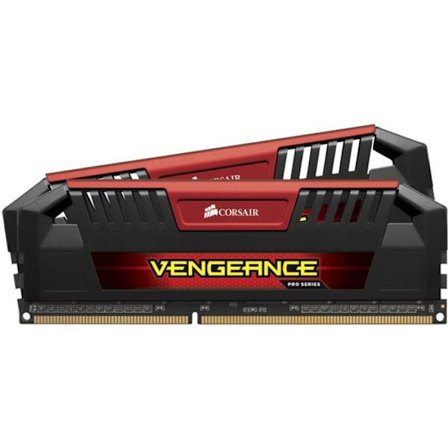 CORSAIR PC Memory DDR3 - Vengeance PRO 16 GB (2 x 8 GB) - 1600 MHz - CAS 9 - Red (CMY16GX3M2A1600C9R)