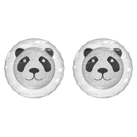 2 stk. Lysende Hunde Bolde Blinkende Elastisk Bold LED Molar Bold Glødende Bold Kæledyr Farve Lys Bold Interaktive Legetøj til Katte, Hunde