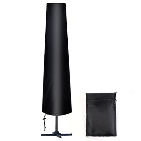 Suoran aurinkovarjon suojus Ø 300 cm, Oxford 210D, säilytyspussilla, säänkestävä, UV- ja lumisuojattu.