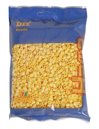 Hama Midi Beads 3000 Pcs Light Yellow Yellow Hama