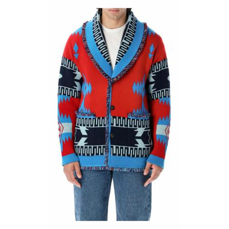 Alanui, Knitwear Niebieski, Mężczyzna, Rozmiar: M