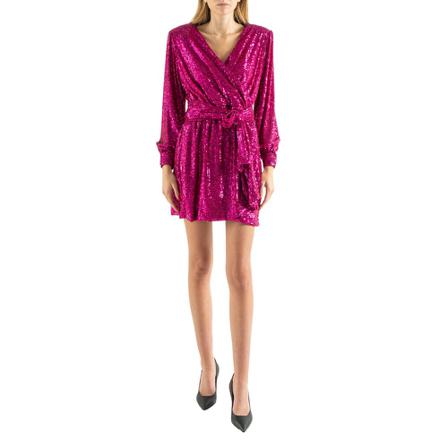 Doris S, Dresses Paars, Dames, Maat:XS