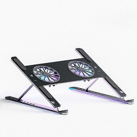 Laptop-kylplatta Laptopkylare Extern fläkt Laptop-kylstativ med fläkt Datorfläkt för spellaptop MacBook Air Pro 9-17-bärbar dator