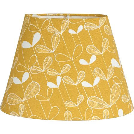 PR Home - Lampskjerm Oval 1530-169 Sapling Gul 25Cm Gul