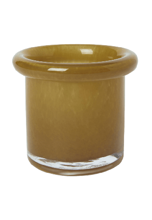 Åhléns Home Ljuslykta NOVA 9 cm Ljuslyktor & ljushållare Orange ONESIZE