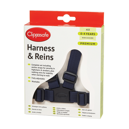 Clippasafe Vogn- og Leiesele, 0-4 år, 1 stk.