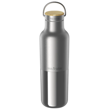 Klean Kanteen Insulated Reflect 592ml (w/ Bamboo) Brushed Stainless
