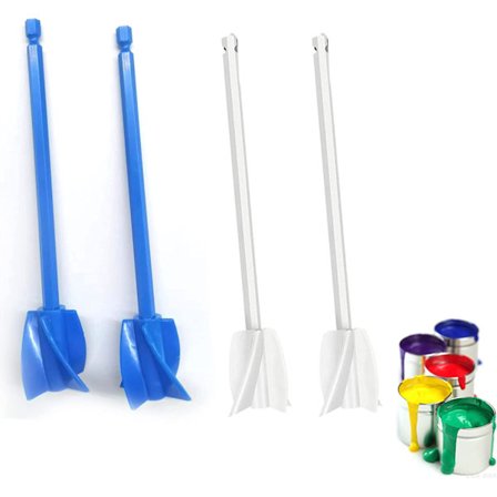 4 stk. malerblander (blå, hvid)