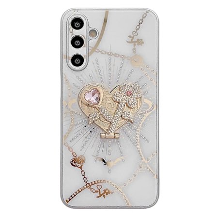 Samsung Galaxy A16 4G/5G -kotelo, jalustallinen TPU+PC-puhelinkuori strasseilla