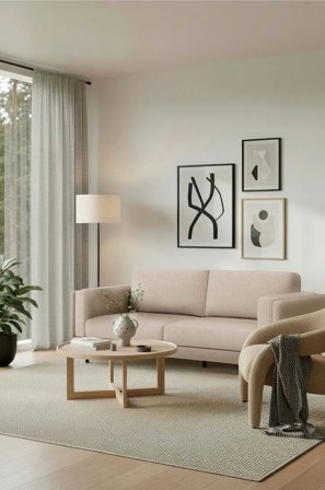 Homeroom Collection - Ada sofa med 3-sæders - Grå - 3-pers. sofaer - Fra Homeroom