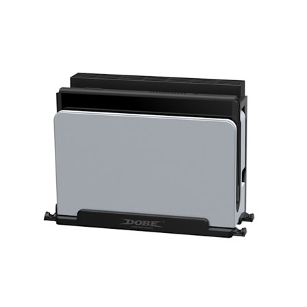 Plassbesparende veggstativ Slitesterk ABS Veggfeste Praktisk veggholder for SwitchOLED Må ha for spillentusiaster