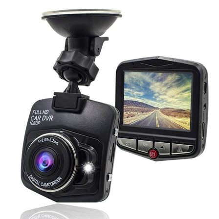 Opgraderet Dash Cam 1080P Dashcam til Bil med Nattesyn, Indbygget G-Sensor