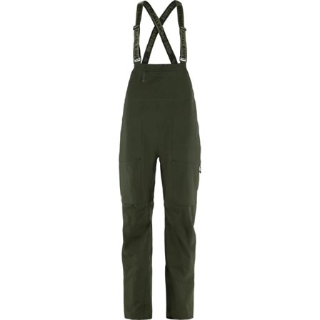 Fjällräven Bergtagen GTX Touring Bibs L - Naiset - Deep Forest/Vihreä - Mountaineering Housut