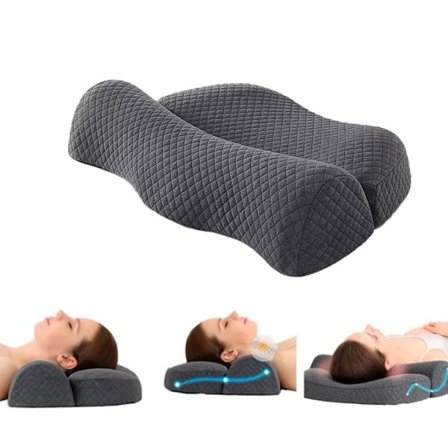Ergonominen Ortopedinen Niskatyyny / Memory Foam -tyyny – Hengittävä ja lievittää niskakipua