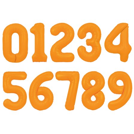 Sifferballong Neonorange 86 cm