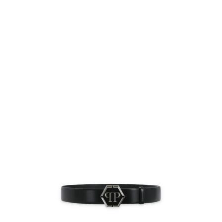 Philipp Plein Belts svart, Herr Bälten, Herr, Storlek: 110 CM