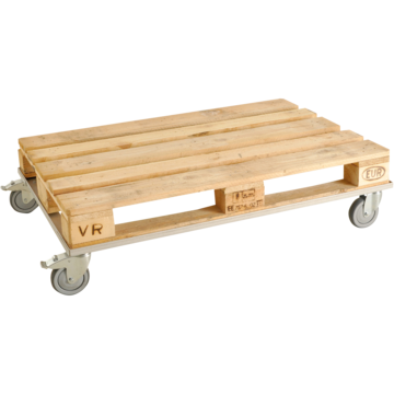 Kongamek Låg Pallvagn