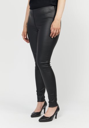 B. Copenhagen - Coated Leggings - Sort