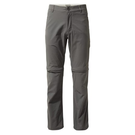 Craghoppers Men's Nosilife Pro Convertible Trousers Men everyday trousers Grey 34 Long